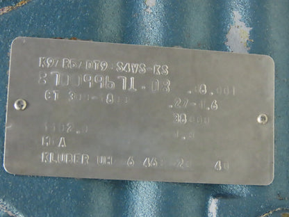 Sew 	 K97R57DT90S4VS-KS 1102:1 Ratio .27-1.6 RPM Output 1.5Hp Gear Reducer