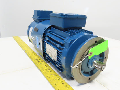 Sew DRE90M4/FG/V/DH 1.5Hp 300-1800RPM 10-60Hz 230/460V Inverter Duty Motor