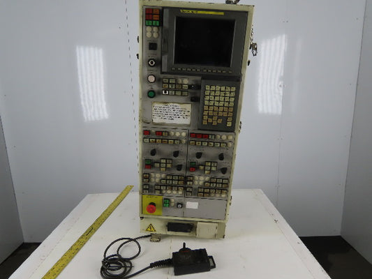 Fuji Machine ANW-30T2 Twin Spindle CNC Lathe Operator Interface Control Panel