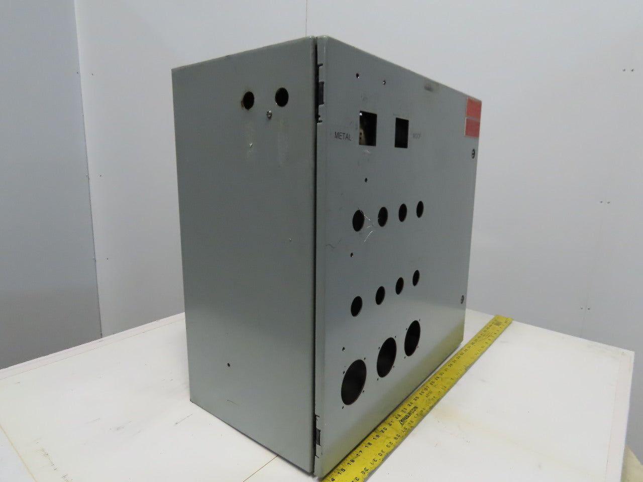 Hoffman CSD242412 Wall Mount Electrical Enclosure W/Back Plate JIC 24X24"X12"