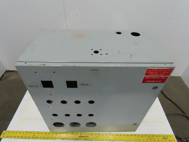 Hoffman CSD242412 Wall Mount Electrical Enclosure W/Back Plate JIC 24X24"X12"