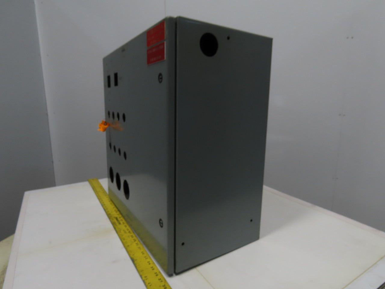 Hoffman CSD242412 Wall Mount Electrical Enclosure W/Back Plate JIC 24X24"X12"
