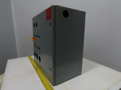 Hoffman CSD242412 Wall Mount Electrical Enclosure W/Back Plate JIC 24X24"X12"