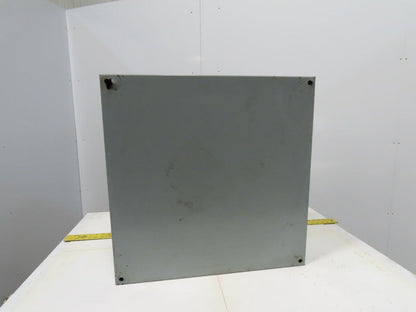Hoffman CSD242412 Wall Mount Electrical Enclosure W/Back Plate JIC 24X24"X12"