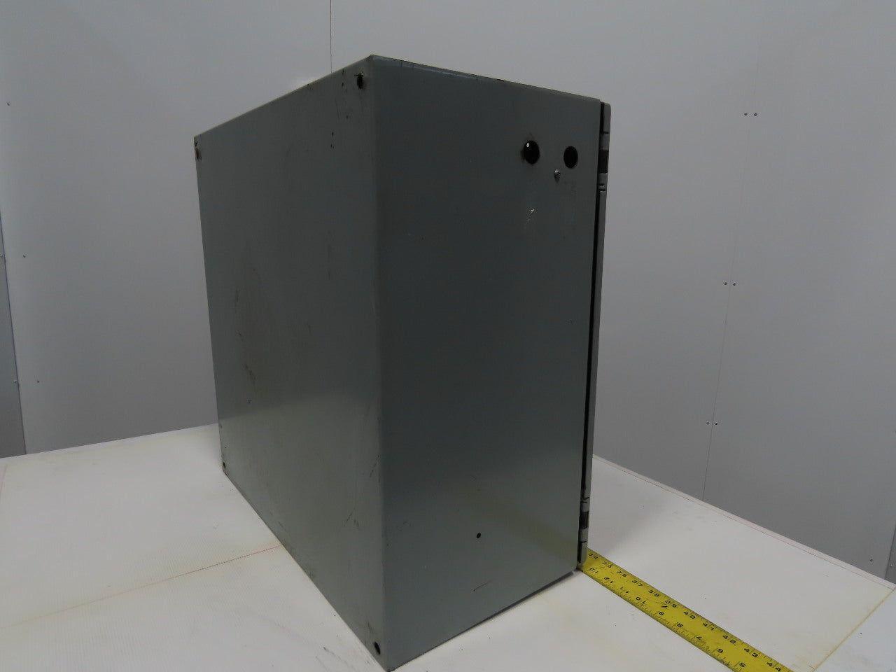 Hoffman CSD242412 Wall Mount Electrical Enclosure W/Back Plate JIC 24X24"X12"