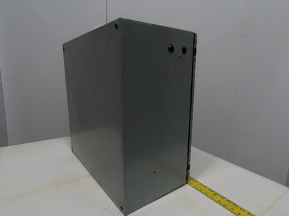 Hoffman CSD242412 Wall Mount Electrical Enclosure W/Back Plate JIC 24X24"X12"