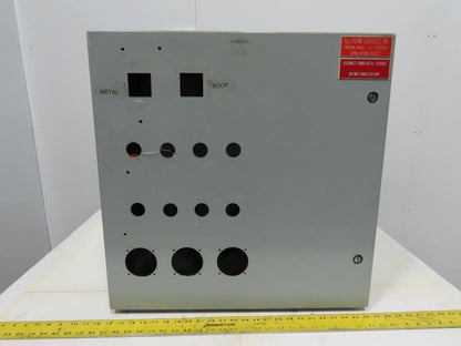 Hoffman CSD242412 Wall Mount Electrical Enclosure W/Back Plate JIC 24X24"X12"