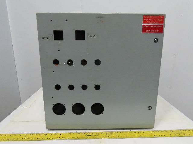 Hoffman CSD242412 Wall Mount Electrical Enclosure W/Back Plate JIC 24X24"X12"