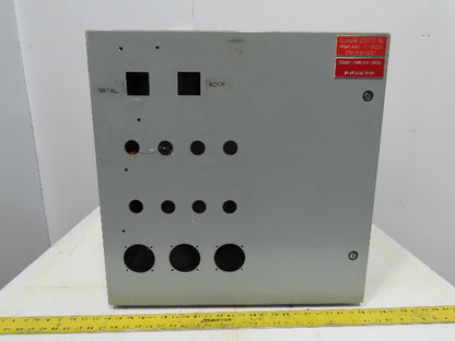 Hoffman CSD242412 Wall Mount Electrical Enclosure W/Back Plate JIC 24X24"X12"