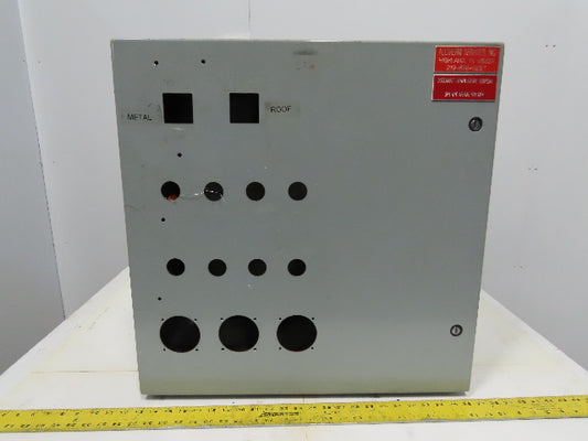 Hoffman CSD242412 Wall Mount Electrical Enclosure W/Back Plate JIC 24X24"X12"