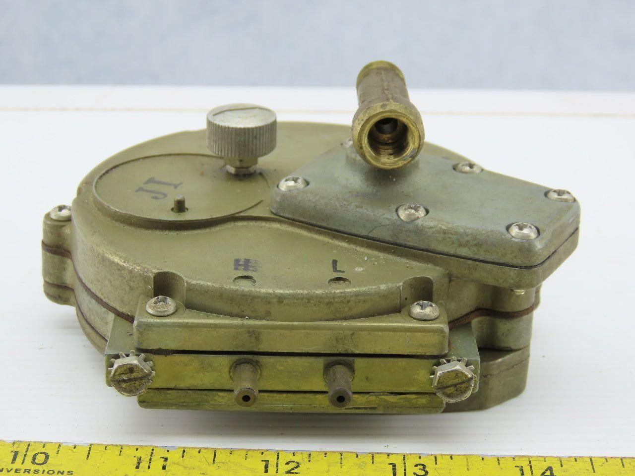 Honeywell 92B10191 Static Pressure Regulator Operator
