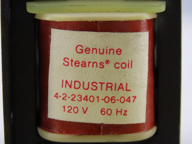 Stearns 4-2-02360 FMC Pull Solenoid Coil 120V 60Hz 4-2-23401-06-047