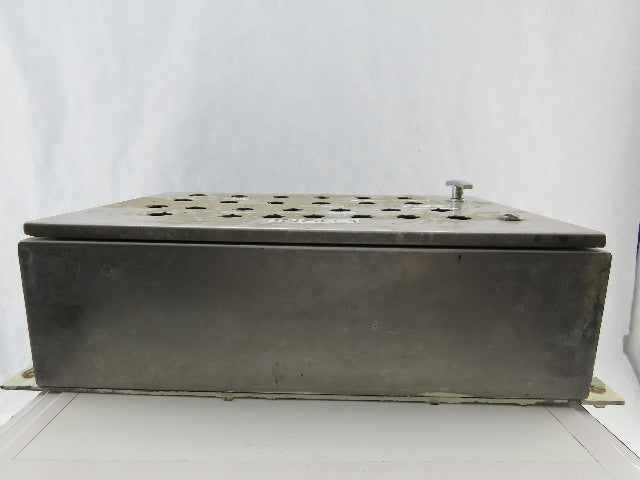 16" x 24" x 6" Stainless Steel Electrical Enclosure W/Back Plate