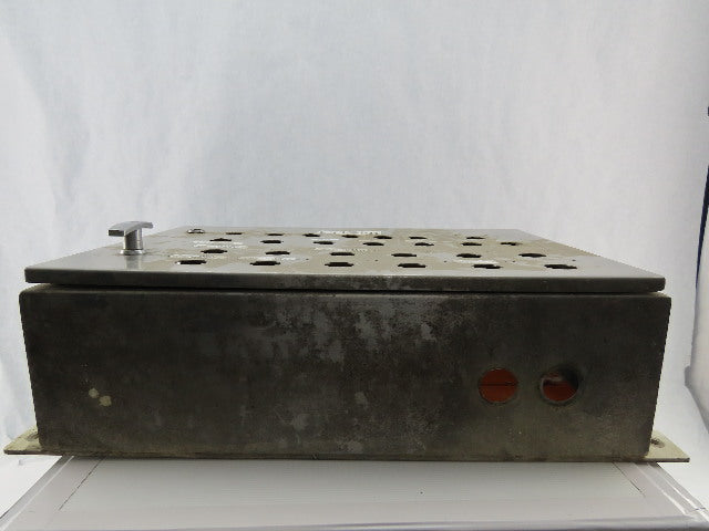 16" x 24" x 6" Stainless Steel Electrical Enclosure W/Back Plate