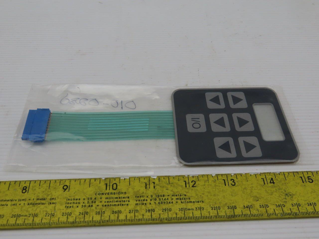SCH-M-3163 Push Button I/O Replacement HMI Membrane