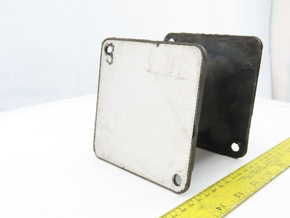 4-3/4" x 4-3/4" x 3-3/4" Rubber Isolation Vibratory Shaker Base