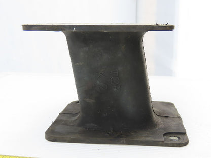 4-3/4" x 4-3/4" x 3-3/4" Rubber Isolation Vibratory Shaker Base