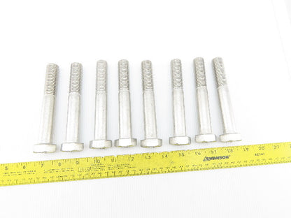 3/4-10 x 5" Hex Head Stainless Steel Bolts Lot OF 8