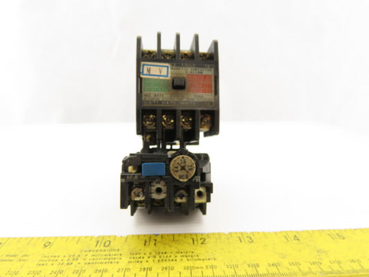 Mitsubishi Electric S-A11RM Magnetic Contactor W/2.8-4.4A Over Load Relay