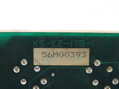 Mitsubishi KS-YZ-17B-1 Operator Interface Panel From a Mazak 0T20N UNI CNC