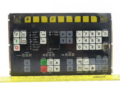 Mitsubishi KS-YZ-17B-1 Operator Interface Panel From a Mazak 0T20N UNI CNC
