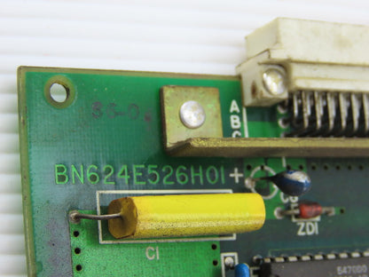 Mitsubishi BN624E526H01 Circuit Board Card From a Mazak 0T20N UNI CNC
