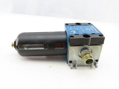Rexroth Mecman 5351220810 FIL C15i Pneumatic Air Filter 12 Bar max. 1/4"-18