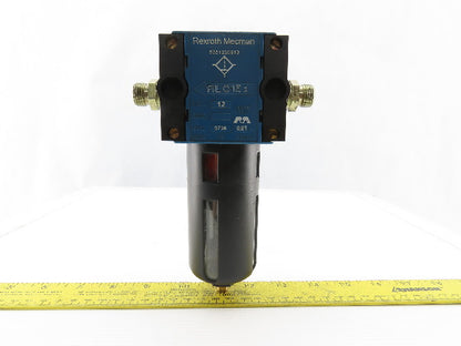 Rexroth Mecman 5351220810 FIL C15i Pneumatic Air Filter 12 Bar max. 1/4"-18