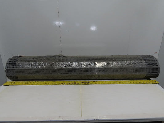 Intralox Ser 400 Gray Polypropylene Flush Grid W/Slidelox Conveyor 48.1" x 60"