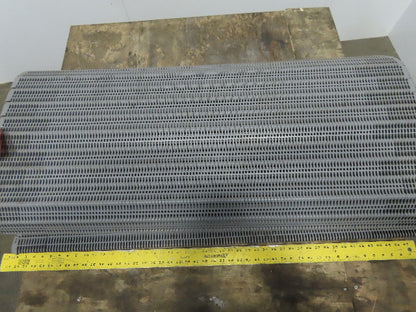 Intralox Ser 400 Gray Polypropylene Flush Grid W/Slidelox Conveyor 48.1" x 15'