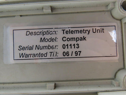 Air Products  Compak Telalert Telemetry Unit Oper. Interface Display Controller