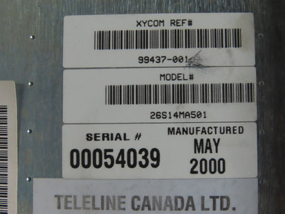 Xycom 9450-27B131905000 Automation Interface Screen Monitor Option 713332-2 1G-B