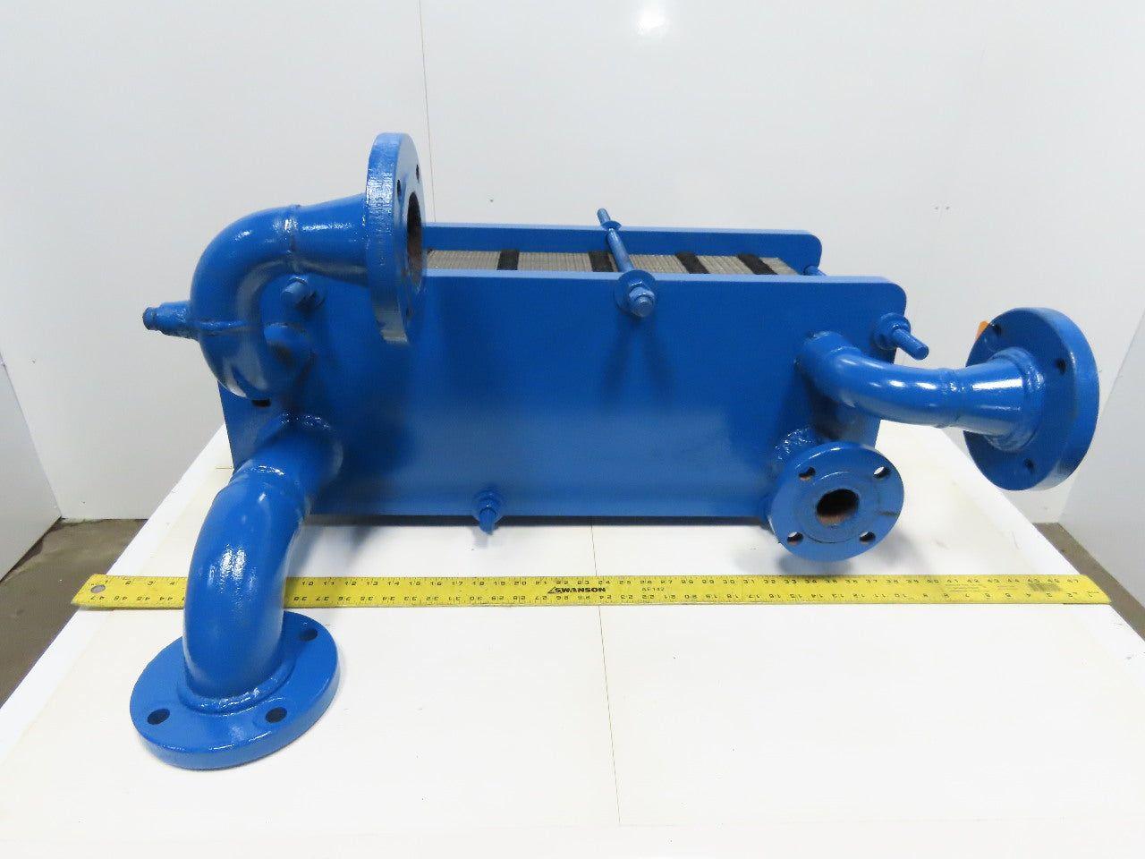 ITT Bell & Gossett GPX-161-101 Thermal Plate Heat Exchanger 100 Plates 150 PSIG