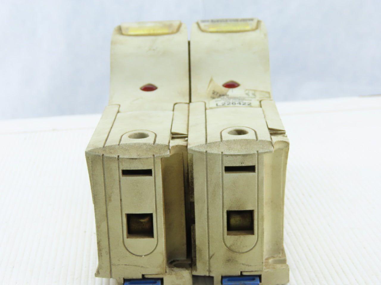 Ferraz Shawmut 27 x 60mm 2 Pole Fuse Holder 800V 150A Rail Mount