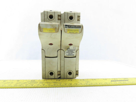 Ferraz Shawmut 27 x 60mm 2 Pole Fuse Holder 800V 150A Rail Mount