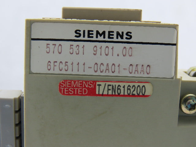 Siemens 6FC5111-0CA01-0AA0 Sinumerik DMP E-Module Compact Version B Lot of 5