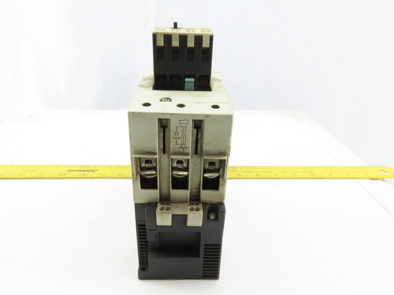 Siemens 3RT1044-3BB40 3P 65A Power Contactor W/3RH1921-2FA22 Coil 24V