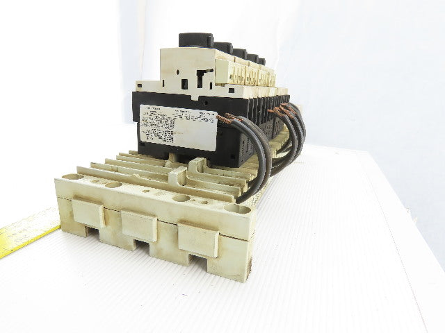 Siemens 3RV1421-1JA10 Circuit Breaker W/Adapter Plug 8US1 051-5DJ07 Assy.