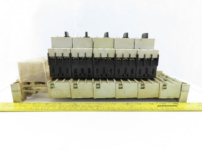 Siemens 3RV1421-1JA10 Circuit Breaker W/Adapter Plug 8US1 051-5DJ07 Assy.