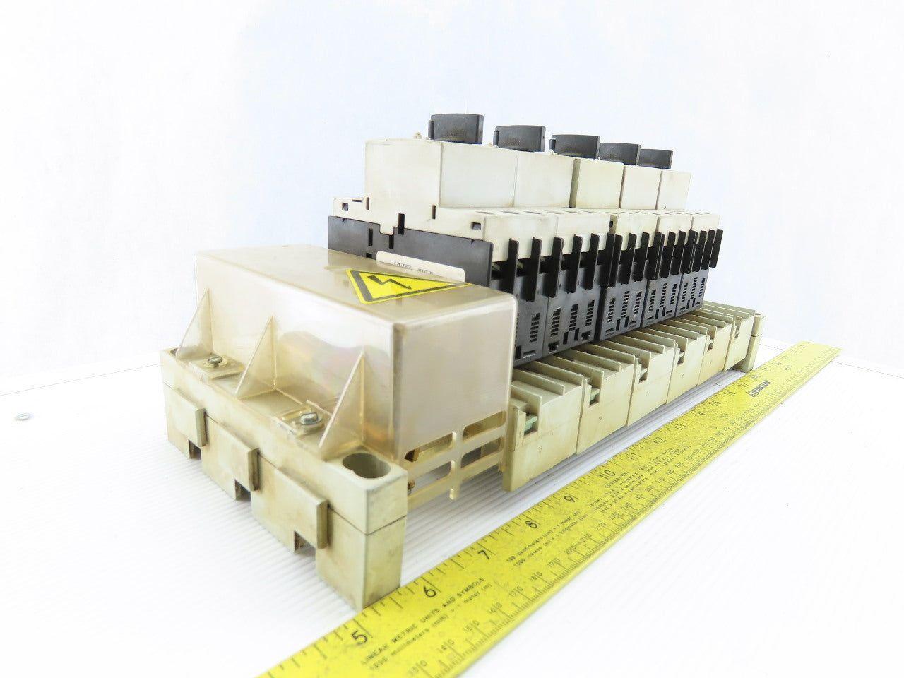 Siemens 3RV1421-1JA10 Circuit Breaker W/Adapter Plug 8US1 051-5DJ07 Assy.