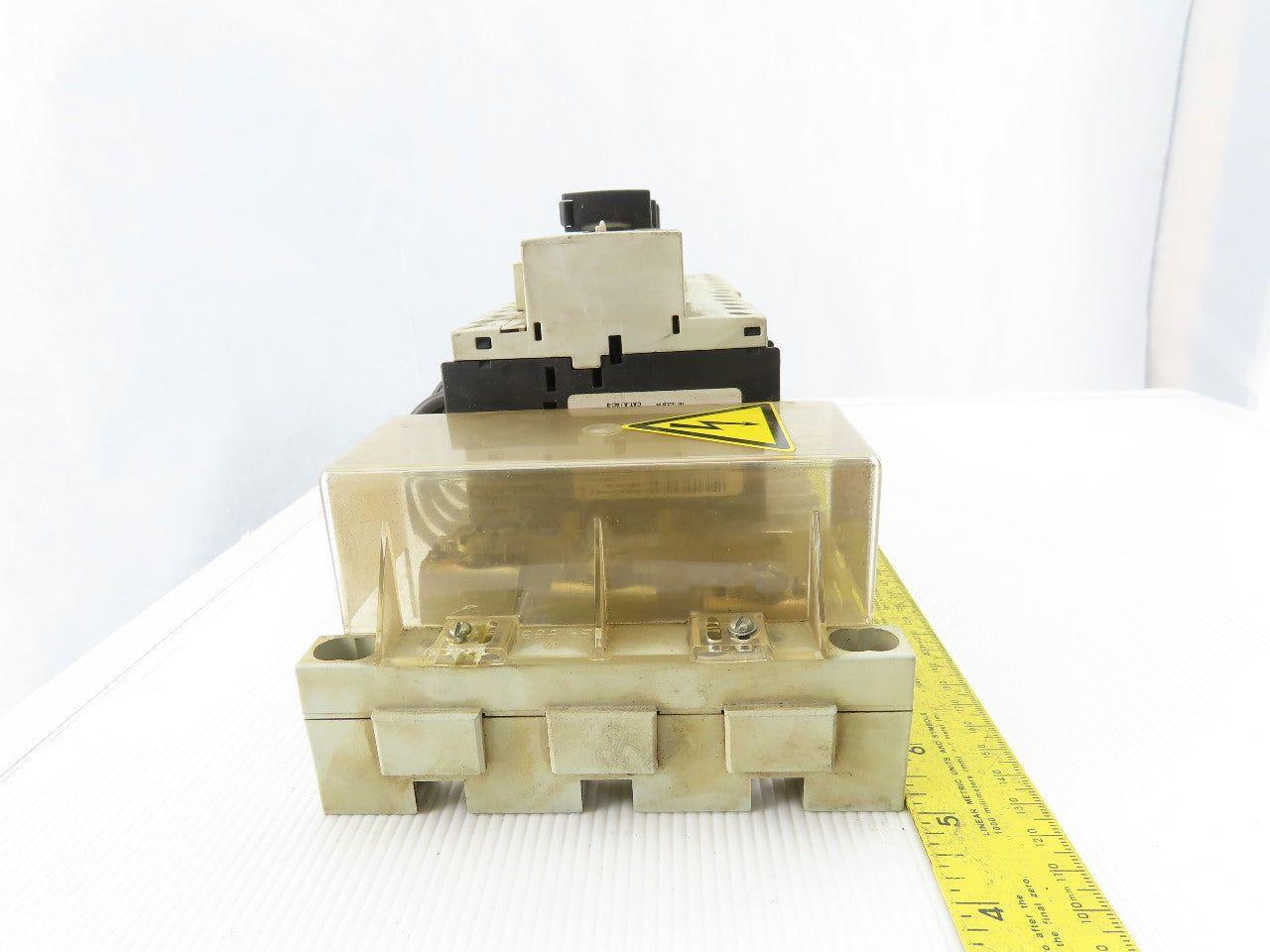 Siemens 3RV1421-1JA10 Circuit Breaker W/Adapter Plug 8US1 051-5DJ07 Assy.