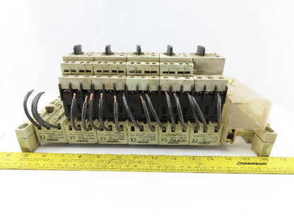 Siemens 3RV1421-1JA10 Circuit Breaker W/Adapter Plug 8US1 051-5DJ07 Assy.