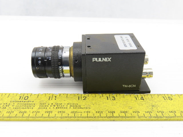 Pulnix TM-6CN CCD Camera with Cosmicar/Pentax TV Lens