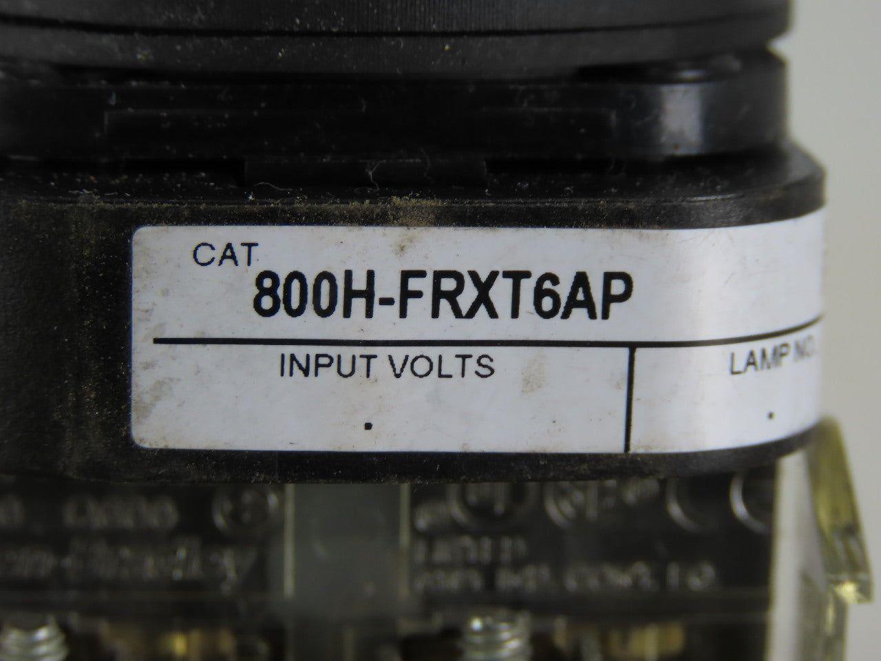 Allen Bradley 800H-FRX6AP/F E-Stop Twist Release 2N.O Series F