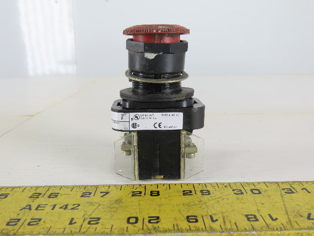 Allen Bradley 800H-FRX6AP/F E-Stop Twist Release 2N.O Series F