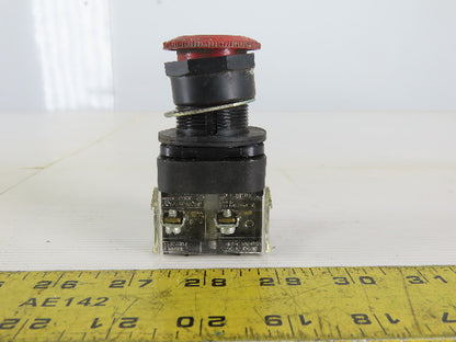 Allen Bradley 800H-FRX6AP/F E-Stop Twist Release 2N.O Series F