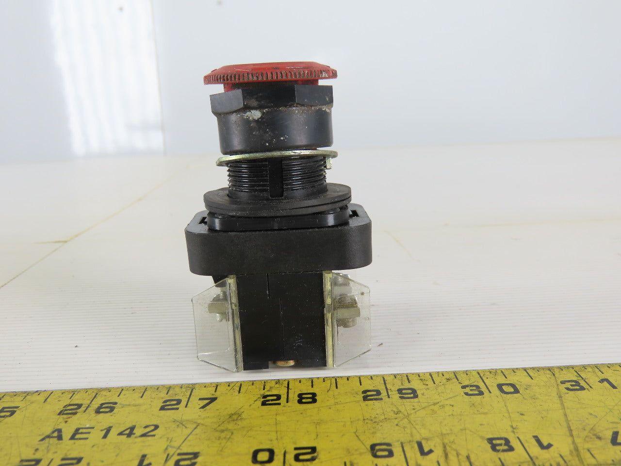 Allen Bradley 800H-FRX6AP/F E-Stop Twist Release 2N.O Series F