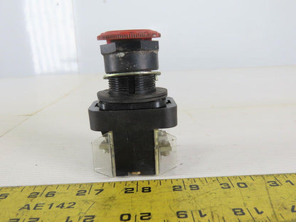 Allen Bradley 800H-FRX6AP/F E-Stop Twist Release 2N.O Series F