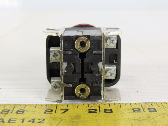 Allen Bradley 800H-FRX6AP/F E-Stop Twist Release 2N.O Series F