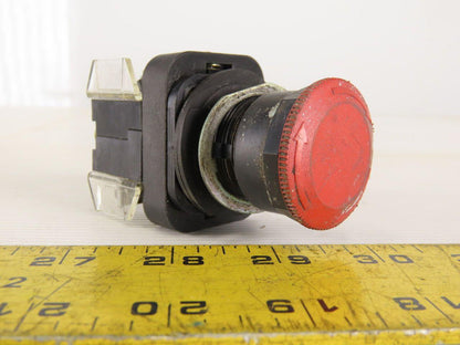Allen Bradley 800H-FRX6AP/F E-Stop Twist Release 2N.O Series F